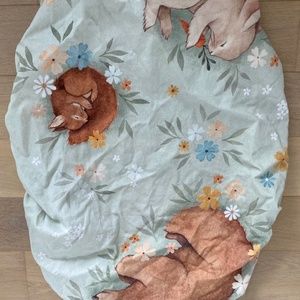 Rookie Humans 100% cotton fitted crib sheet